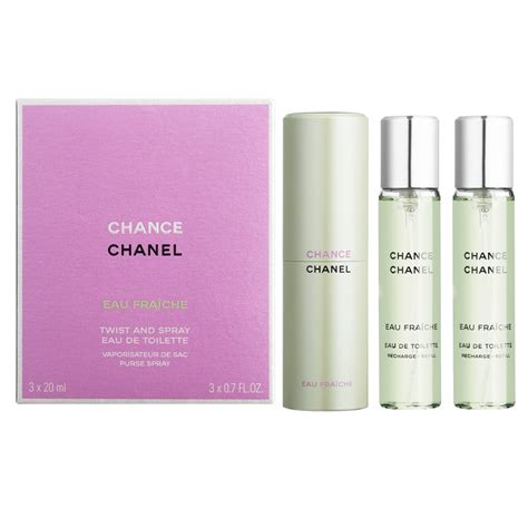 chanel chance twist and spray debenhams|Chanel chance eau fraiche refill.